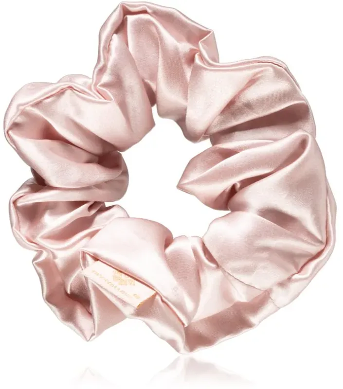 Crystallove Silk Scrunchie Haargummi aus Seide Rose 1 St.
