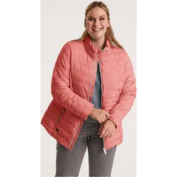 Steppjacke STOY "STS 21 WMN QLTD JCKT", Damen, Gr. 54, orange (koralle), Oberstoff: 100% Polyester, Futter: 100% Polyester, Wattierung: 100% Polyester, sportlich, Jacken, Leichte, atmungsaktive Damenjacke, wasserabweisend