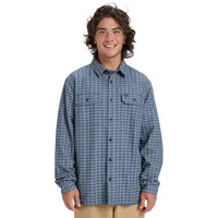QUIKSILVER Langarmhemd Blau S