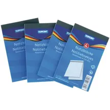 Toppoint 20 (5x 4) Notizblöcke Din A7 Notizblock Schreibblock