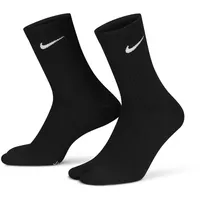 Nike Everyday Plus Lightweight Crew Socken Black/White 42-46