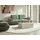 Beliani Sofa 3-sitzer Nacka Hellgrün