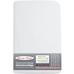 Leonado Vicenti Matratzenschoner 200x220 cm Wasserdicht Matratzenauflage Rundumgummi Atmungsaktiv Matratzenschutz