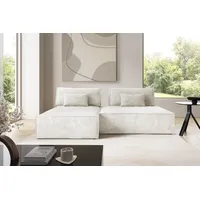 Furnisell Modular Cord Ecksofa Sofa "LUCCA", Beige - Beige