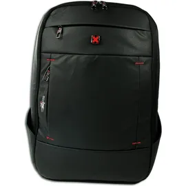 Dernier Travel N Meet Rucksack Schwarz