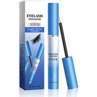 Wimpernserum ohne Hormone, Natürliches Wimpern Serum Schnell Wachstum, Wimpernwachstumsserum für Wachstum und Dichte Wimpern, Lash Serum für Längeres, Volleres, Stärkeres Wachstum