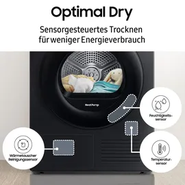 Samsung DV8ECGC2B0AB Wärmepumpentrockner (8 kg)