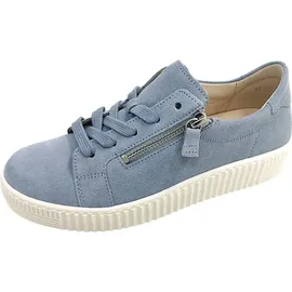 Gabor Damen Low-Top Sneaker Blau 42,5