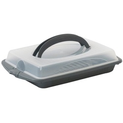 Party-Butler Deli PP-Kunststoff graphitgrau 45,0x30,0x9,0cm