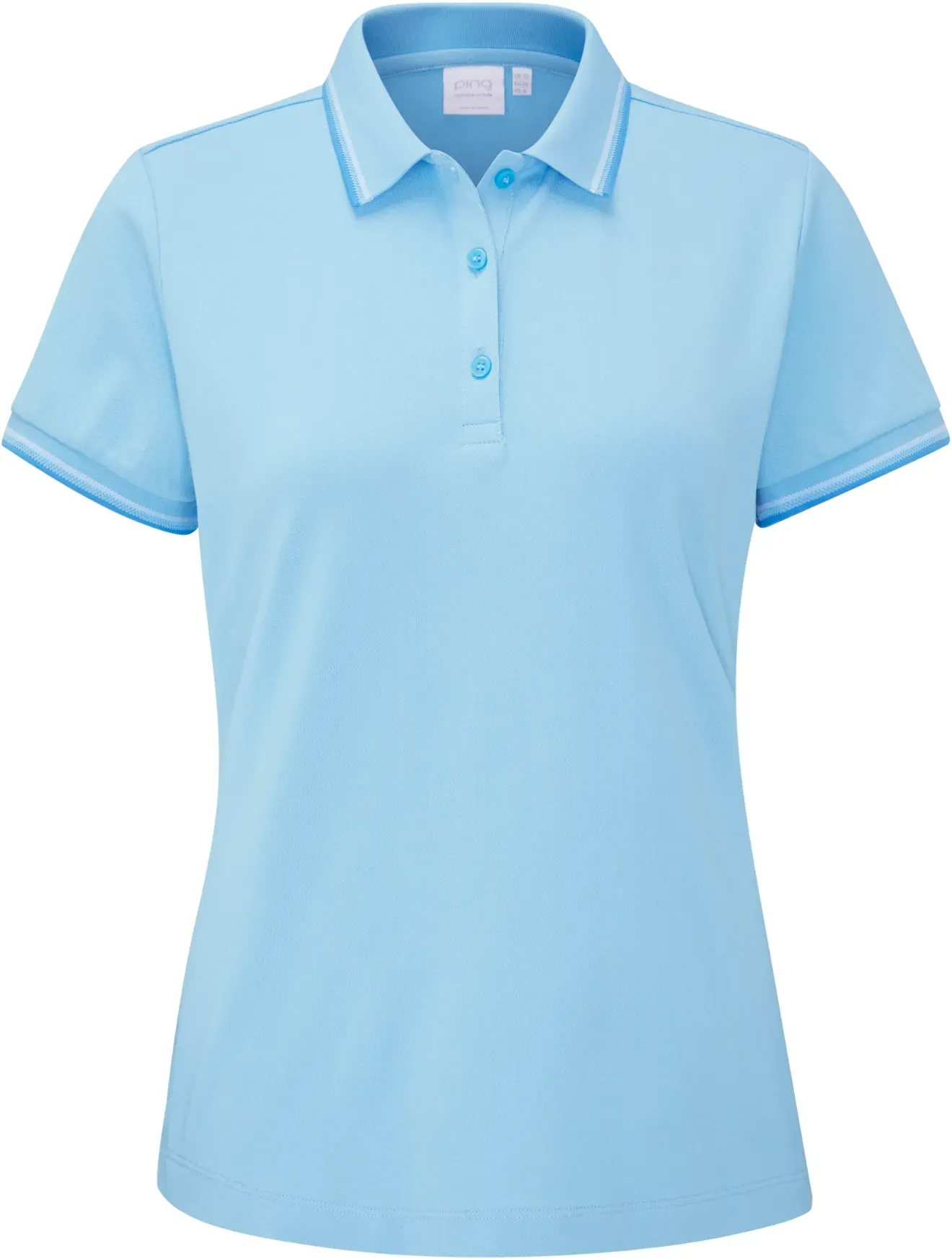 Ping Viviana Damenpoloshirt - Baltic Sea / 40
