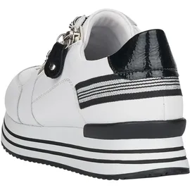 remonte D1312 Damen Low-Top Sneaker Weiß Weite