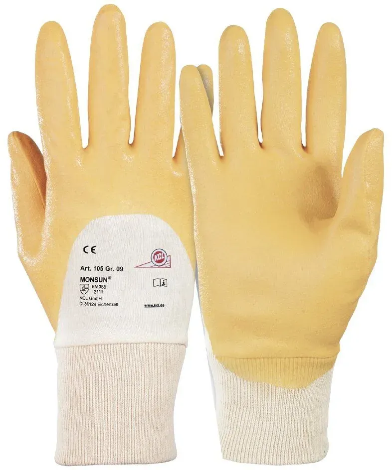 KCL Schutzhandschuh MONSUN 105 Curry Gr. 9
