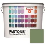 ALPINA Wandfarbe »Pantone«, Wandfarbe »Pantone«, Innenfarbe Green Eyes 2,5 Liter matt - gruen