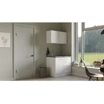 Flex-Well Küchenzeile Lucca 100 cm Weiß