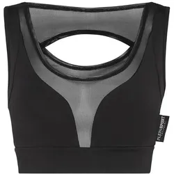 PLEIN SPORT Damen BH, Schwarz, XS
