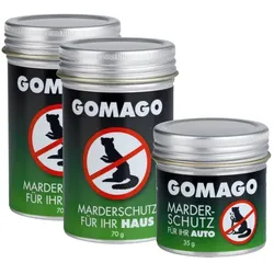 GOMAGO Mardervergrämung 2x Haus und 1x Auto