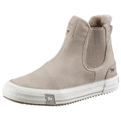 Chelseaboots, mit beidseitigen Stretcheinsätzen, Gr. 38, beige, , 53557816-38