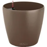 LECHUZA Classico Color 28 Komplettset Ø 28 x 26 cm muskat