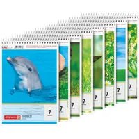 Brunnen Schulblock A5 Lineatur 7 40 Blatt, sortiert