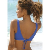 Sunseeker Bustier-Bikini-Top Damen blau, Gr.38 Cup C/D,