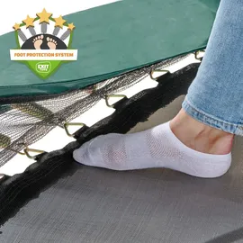 EXIT TOYS Allure Classic Bodentrampolin 305 cm grün