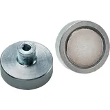 Beloh NdFeB-Flachgreifer mit Gewinde 13 x 4,5 / 11,5 mm