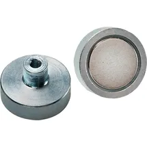 Beloh NdFeB-Flachgreifer mit Gewinde 13 x 4,5 / 11,5 mm