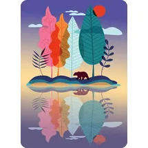Ravensburger Minipuzzle 100 Teile - Irgendwo in der Ferne