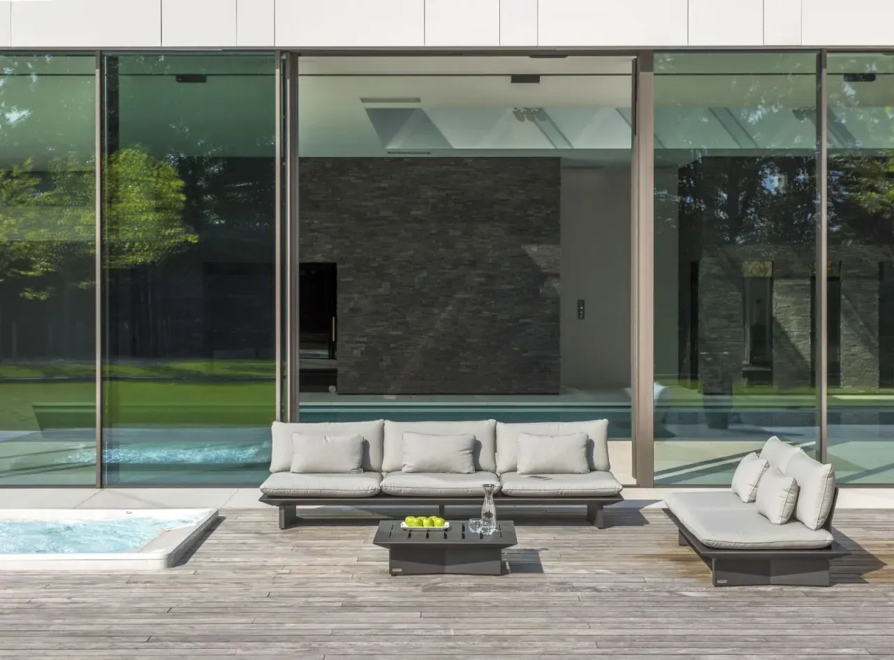Jati & Kebon Set Loungesystem Arbon I - Standard inklusive Dekokissen