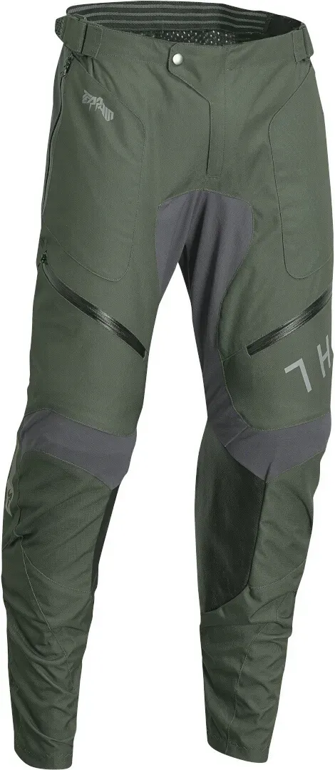 Thor Terrain In The Boot Motorcross broek, groen, 32 Voorman