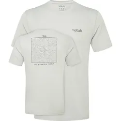 Rab Crimp Elevation Tee light zinc (LZN) XXL