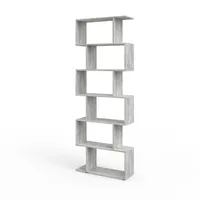 Vicco Raumteiler Levio 70 x 24 x 196 cm Grau