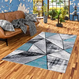 Pergamon Designer Teppich Brilliant Magic Blau, 160x230cm
