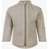 mikk-line Wollwalk Jacke Melange Offwhite 74