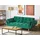 Beliani Schlafsofa 3-Sitzer Asby