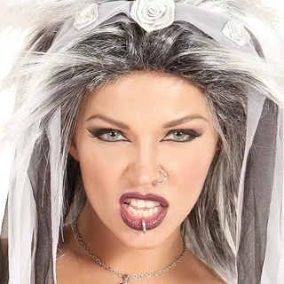 Amakando 8 Ringe für Nase, Lippe und Ohr Nasenpiercing Septum Fake Augenbrauen Piercings Nasenring Lippenpiercing Piercingschmuck Fake Piercing Schmuck Set