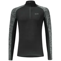 Löffler Stripes Transtex Langarm-baselayer Schwarz 52