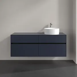 Villeroy & Boch Waschtischunterschrank 4 Auszüge 140 x 54,8 x 50 cm Marine Blue