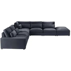Ecksofa  Branna ¦ grau ¦ Maße (cm): B: 412 H: 88 T: 386.0