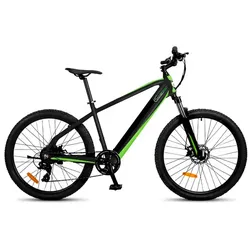 SachsenRad E-Bike Mountainbike »R8«, Reifen: 27,5", max. Geschwindigkeit: 25 km/h - schwarz