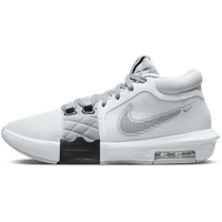 Nike LeBron Witness VIII, WHITE/BLACK-LT Smoke Grey, 45