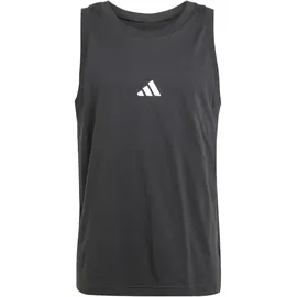 adidas Essentials Small Logo Herren Tanktop, schwarz - L