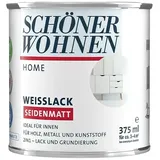 SCHÖNER WOHNEN-Farbe Home Weißlack  (Reinweiß, Seidenmatt, 375 ml, Wasserbasiert)