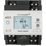 Homematic IP Smart Home Schaltaktor für Hutschienenmontage 4-fach