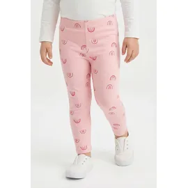 happy girls Leggings Pink/Lila/Rosa/Weiß 110