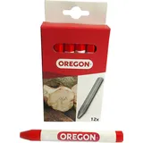 Oregon Signierkreide 12 Stück Rot