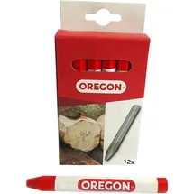 Oregon Signierkreide 12 Stück Rot