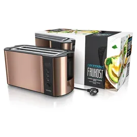 Arendo Langschlitz-Toaster Kupfer