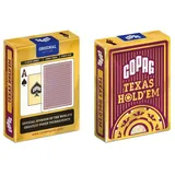 Copag Texas Hold em GOLD - Jumbo Face - 2 index - Red