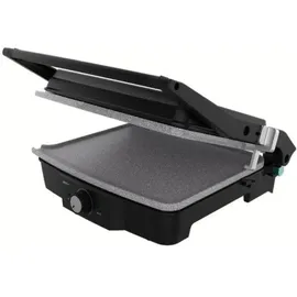 Cecotec Rock’nGrill 2000  schwarz/silber